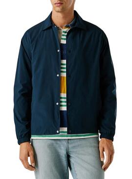 Jaqueta Pepe Jeans Sherman azul marinho para homem.