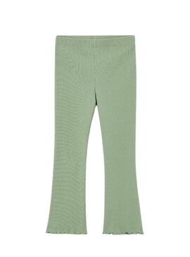 Calça Mayoral de malha verde para menina