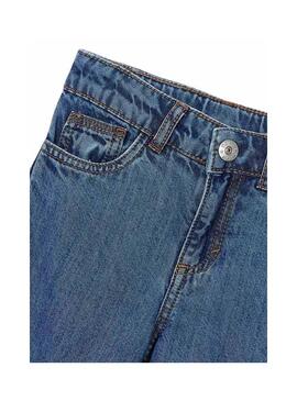 Calça de ganga da Mayoral com fecho azul para menino.