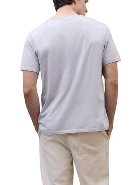 Camisa Ecoalf Min cinza para homem