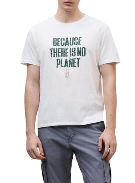 Camiseta Ecoalf Min branca para homem