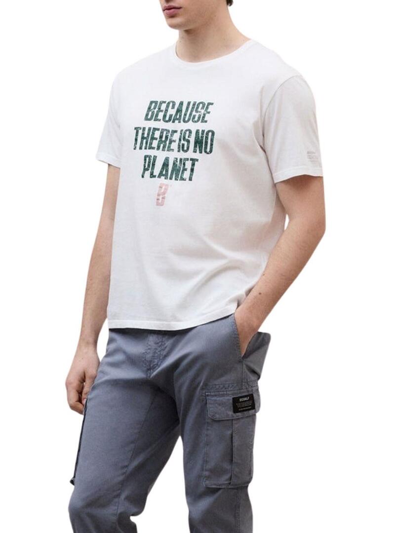 Camiseta Ecoalf Min branca para homem