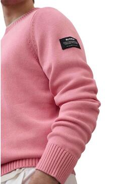 Camisola Ecoalf Tail rosa para homem
