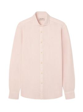 Camisa Silbon Sport coral para homem.