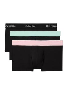 Pack de cuecas Calvin Klein Jeans boxer preto para homem.