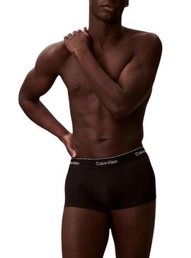 Pack de cuecas Calvin Klein Jeans boxer preto para homem.