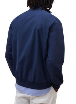 Jaqueta Ecoalf Pikes azul marinho para homem.