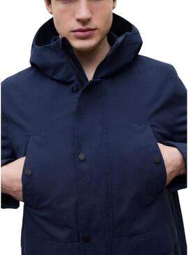 Jaqueta Ecoalf Gab azul para homem