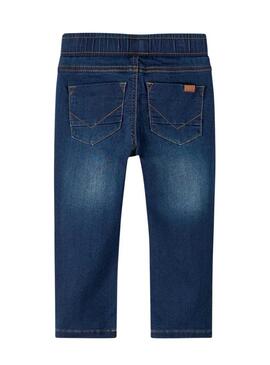 Calça Name It azul escuro para menino