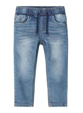 Calça Name It azul média para menino