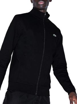 Jaqueta Lacoste Sport Zíper preto Homem