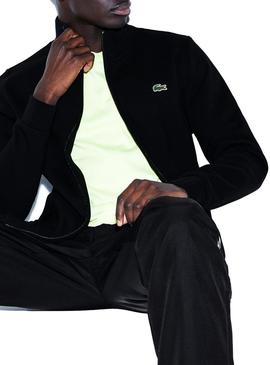 Jaqueta Lacoste Sport Zíper preto Homem