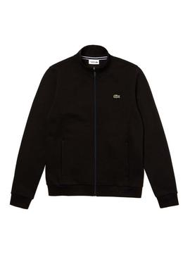 Jaqueta Lacoste Sport Zíper preto Homem