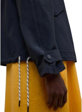 Jaqueta Ecoalf Major marinho para mulher