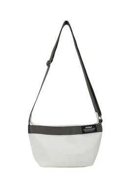 Bolsa Ecoalf a tiracolo Areny branca para mulher