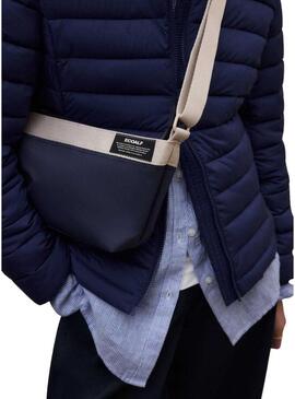 Bolsa Ecoalf tiracolo Areny azul marinho para mulher
