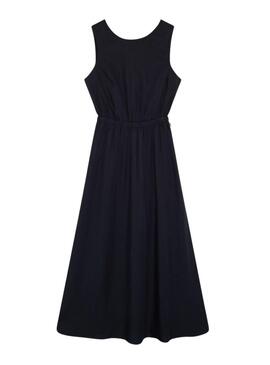 Vestido Ecoalf Vittoria azul marino para mulher