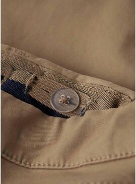 Calça Name It Ben bege para menino.