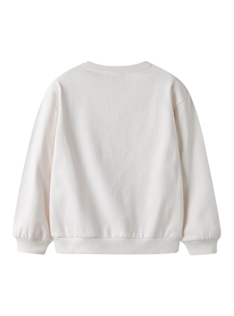 Moletom Name It love more cru para menina.