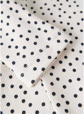 Leggings Name It poá creme para menina