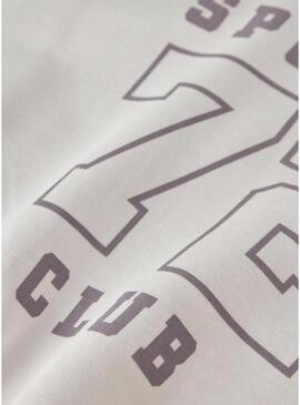 Moletom Name It Sports Club 72 cru para menina.