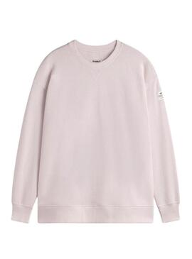 Moletom Ecoalf Storm rosa para mulher.