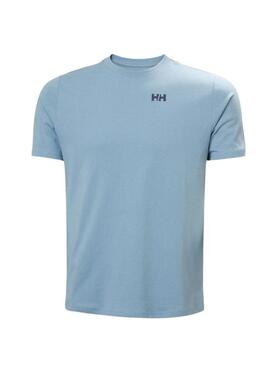 Camiseta Helly Hansen Shoreline azul para homem