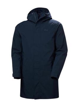 Capa de chuva Helly Hansen Brussel azul marinho para homens