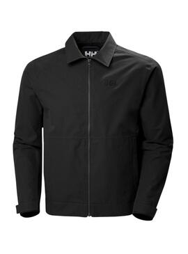 Casaco Helly Hansen City coach preto para homem
