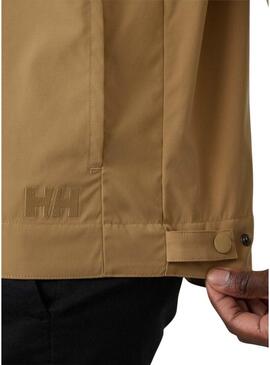 Jaqueta Helly Hansen Escape camelo para homem.
