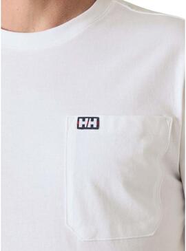 Camisa Helly Hansen Hudson branca para homem