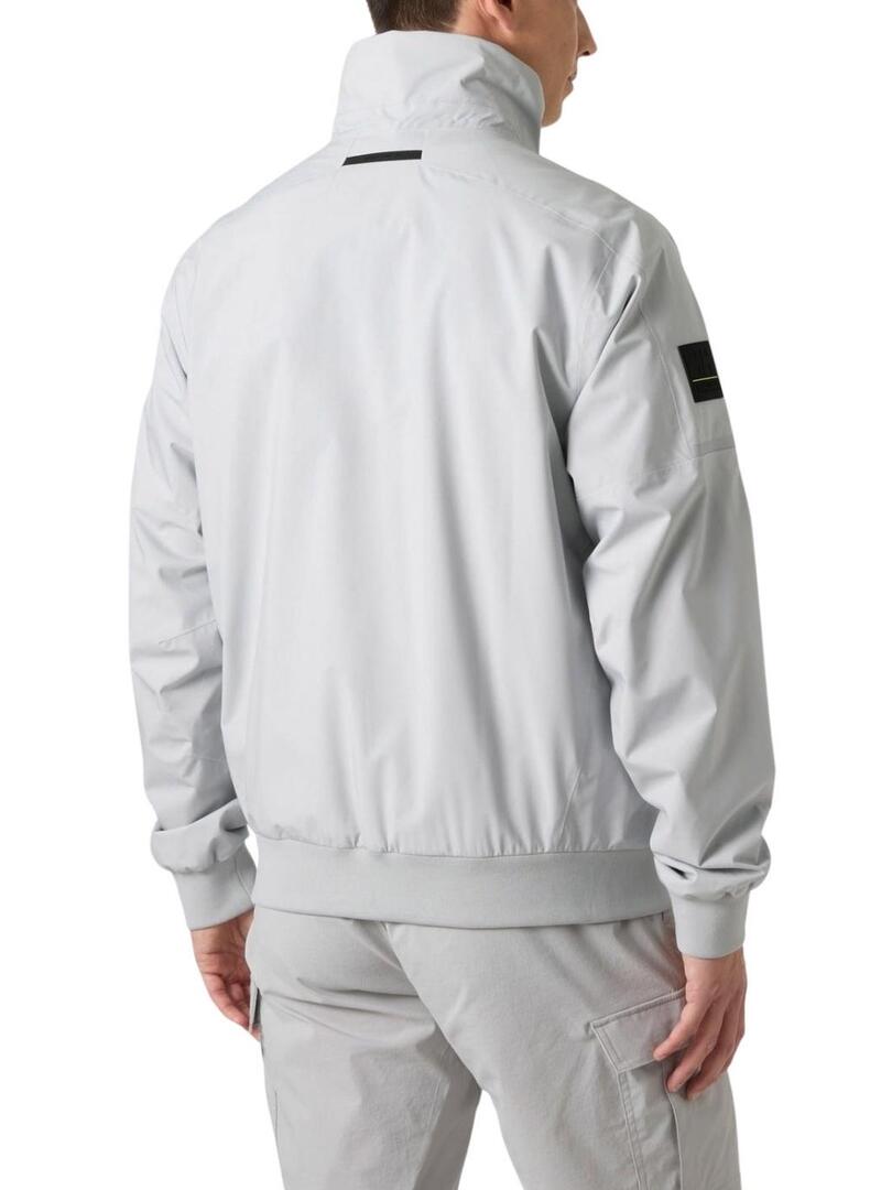 Jaqueta Helly Hansen HP Racing 3.0 cinza para homem.