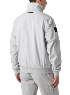 Jaqueta Helly Hansen HP Racing 3.0 cinza para homem.