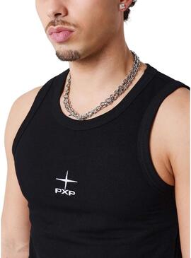 Camiseta Project x Paris Essential tank top preto para homem.