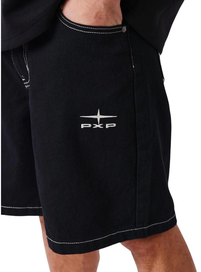 Bermudas Project x Paris Bandana preta para homem