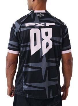 Camiseta Project x Paris Training preta para homem.