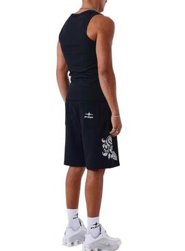 Projeto de Bermudas x Paris Evasion preto para homem