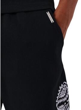 Projeto de Bermudas x Paris Evasion preto para homem