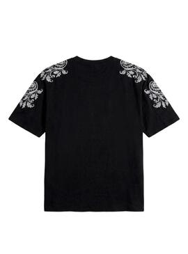 Camiseta Project x Paris Evasion preta para homem.