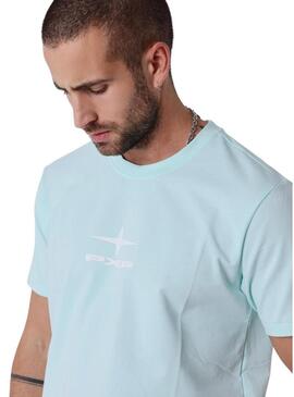 Camiseta Project x Paris Essentials ajustada turquesa para homem