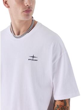 Camiseta Project x Paris boxy Essentials branca para homem.