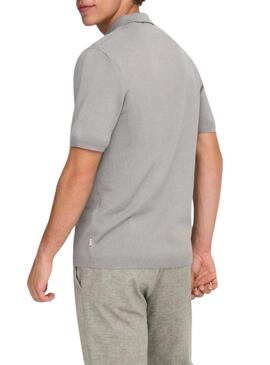 Polo Only and Sons Wyler cinza para homem