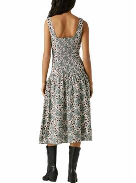 Vestido Pepe Jeans Chelsea verde para mulher.