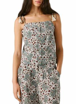 Top Pepe Jeans Agnes verde para mulher