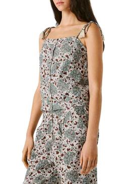 Top Pepe Jeans Agnes verde para mulher