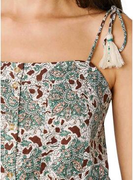 Top Pepe Jeans Agnes verde para mulher