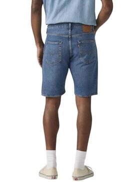 Bermudas de ganga Levi's 501 originales azules para homem.
