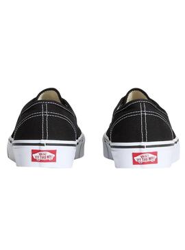Sapatilhas Vans Authentic preto para mulher e homem.