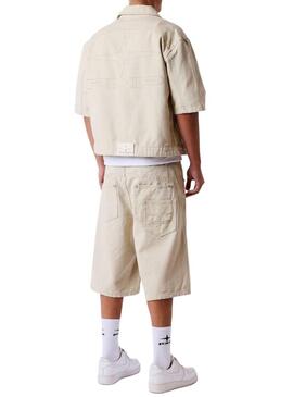 Calções Project x Paris Knockout tostados para homem.