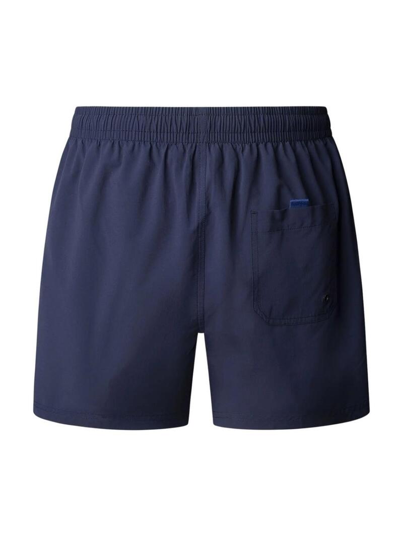 Calção de banho Pepe Jeans Solid azul marinho para homem